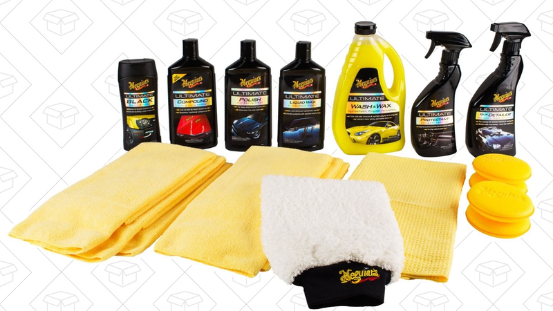 Meguiar’s Ultimate Car Care Kit, $78 after $10 coupon